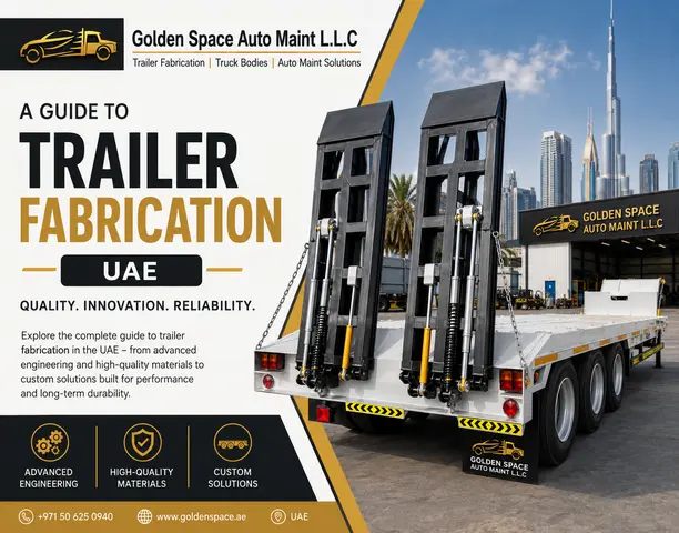 Trailer fabrication UAE experts