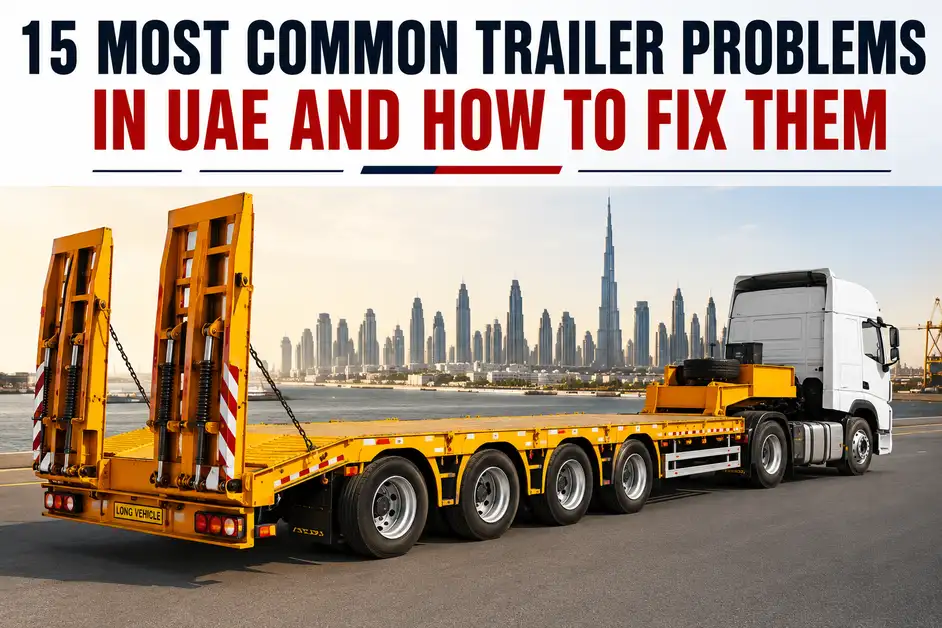 Common trailer issues in UAE