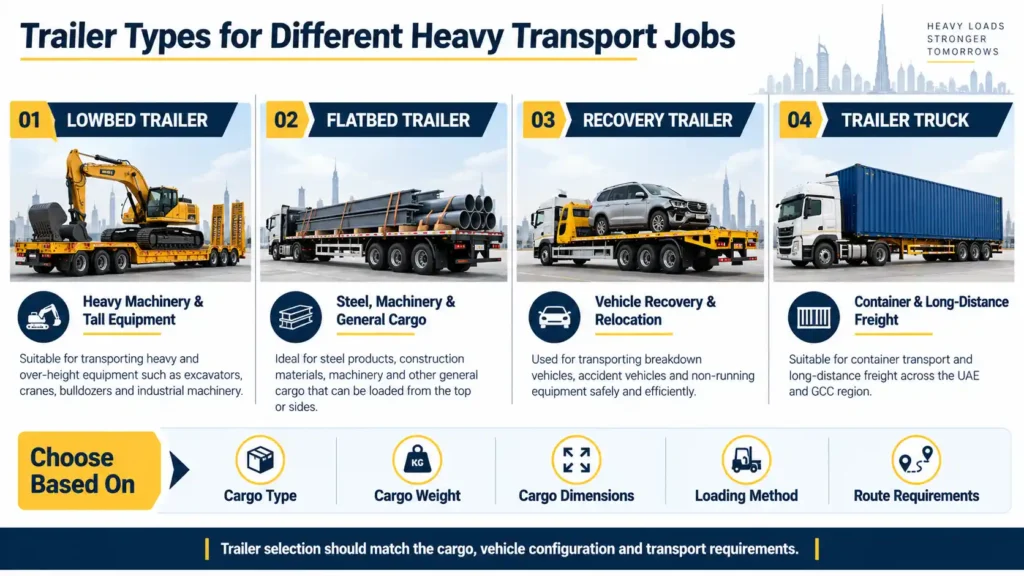 Trailer Types for Heavy Transport