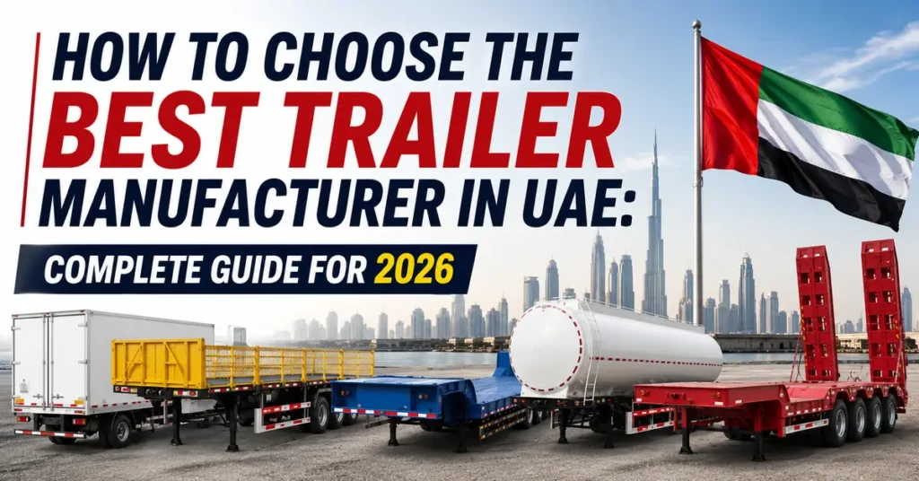 Choose best trailer manufacturer