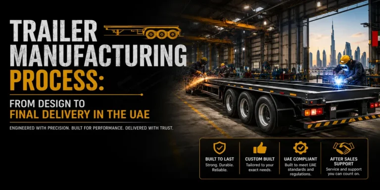 Trailer Manufacturing Process. Complete Guide