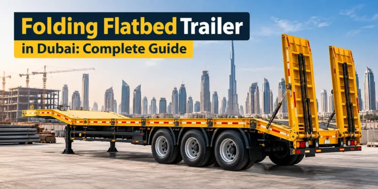 Folding Flatbed Trailer