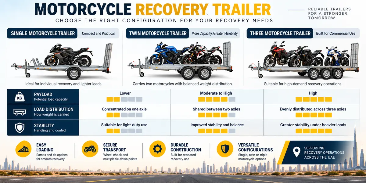 Motorcycle Recovery Trailer: Features & more