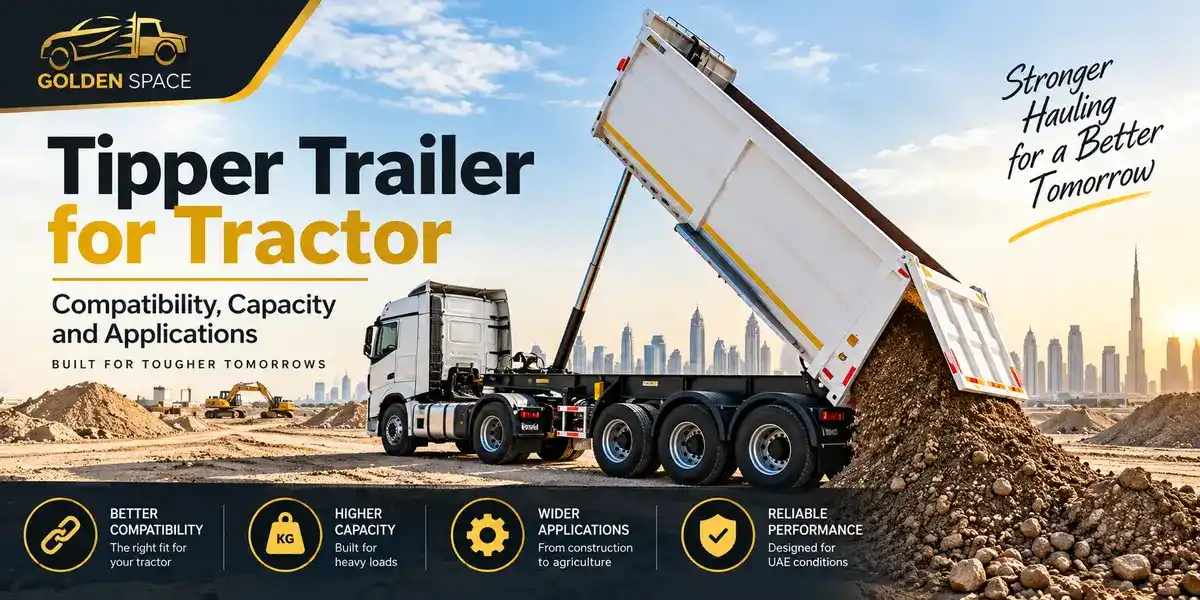 Tipper Trailer for tractor